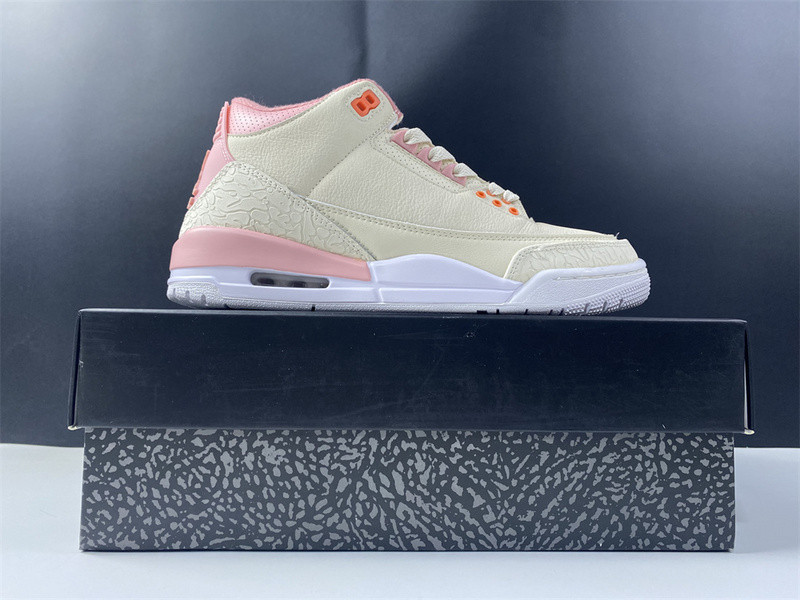 air jordan 3 sail pink ck9246-116