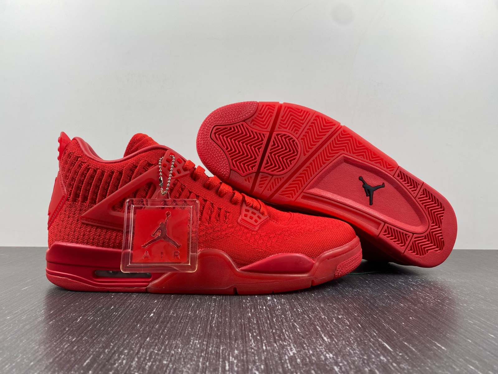 jordan 4 retro flyknit red - aq3559-600