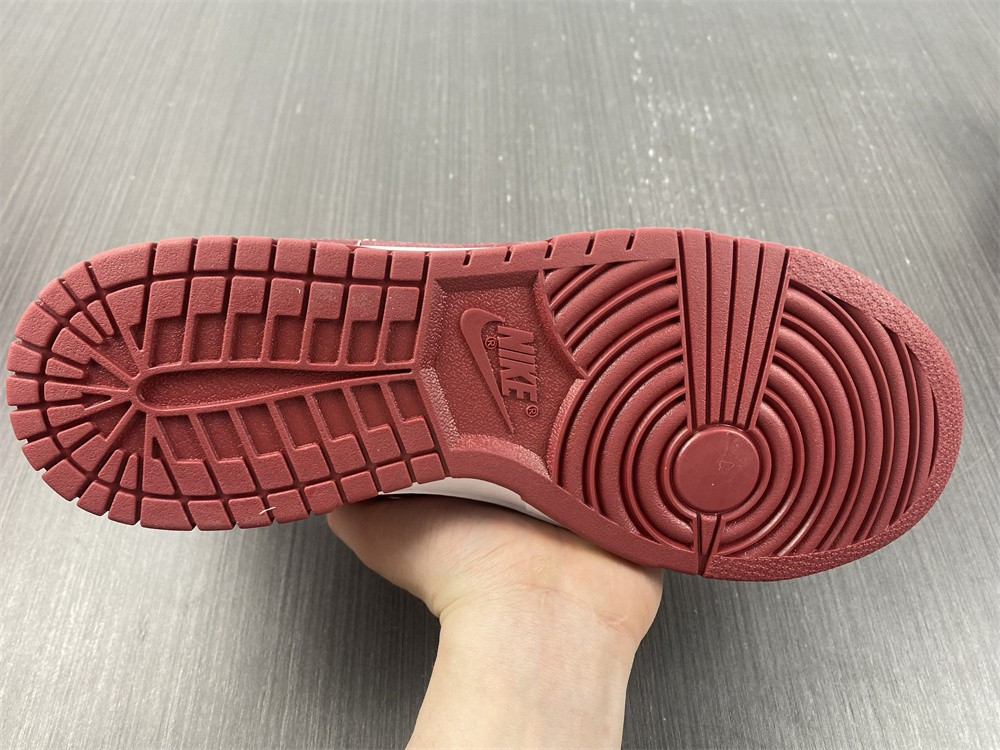 nike dunk low “bordeaux” white/bordeaux dd1503-108