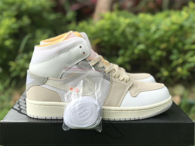 jordan 1 mid se craft inside out white grey dm9652-100