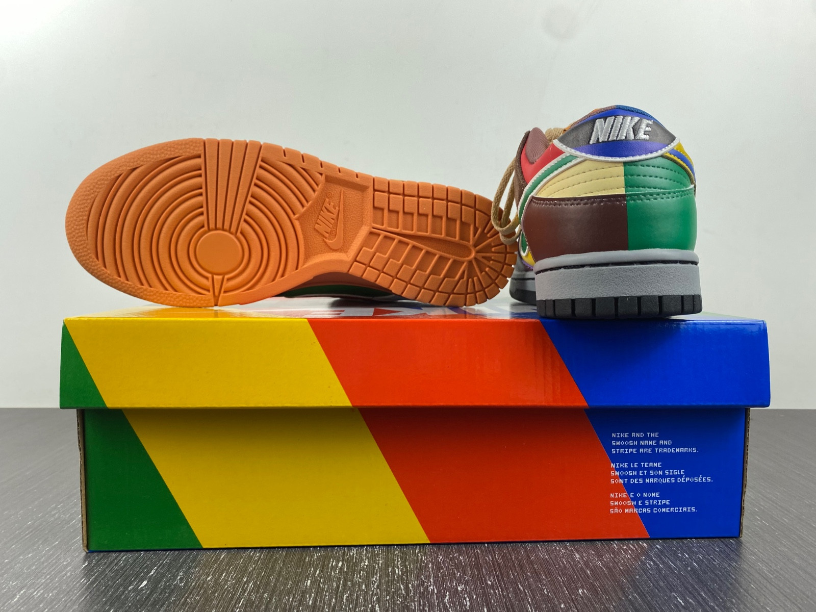 nike dunk low "what the super mario"