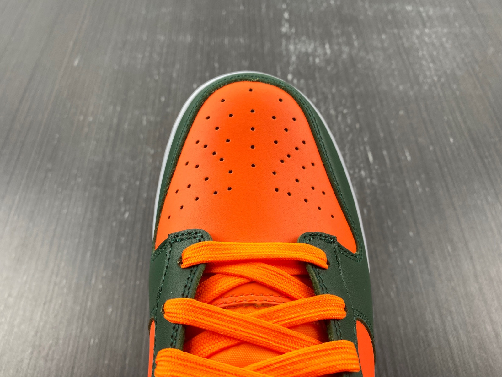 nike dunk low retro miami hurricanes - dd1391-300