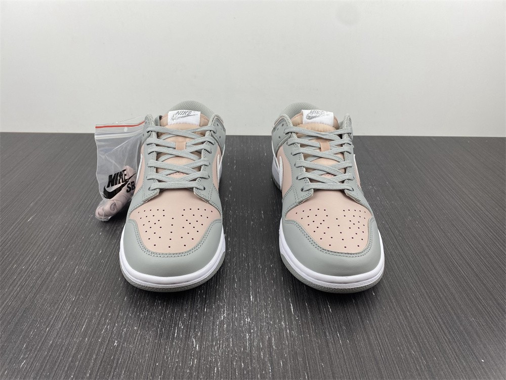 nike dunk low pink oxford (w) - dm8329-600