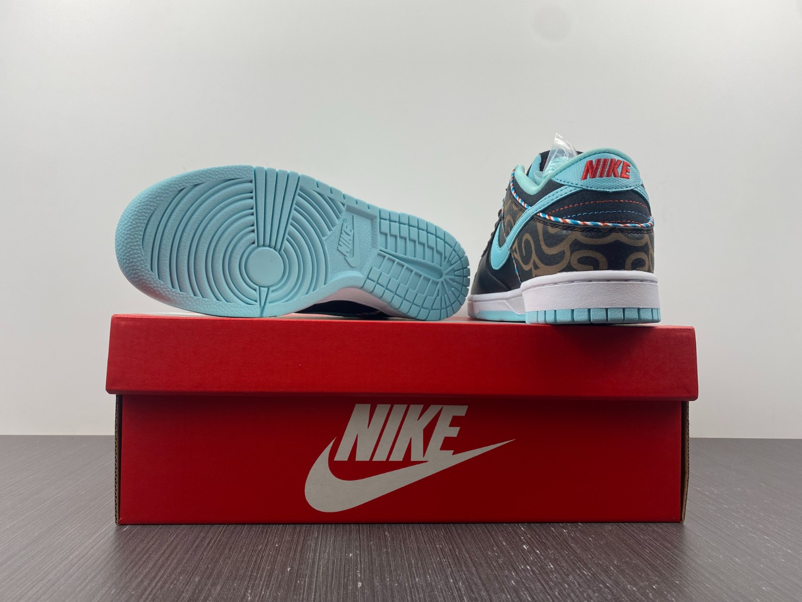nike dunk low barber shop black dh7614-001