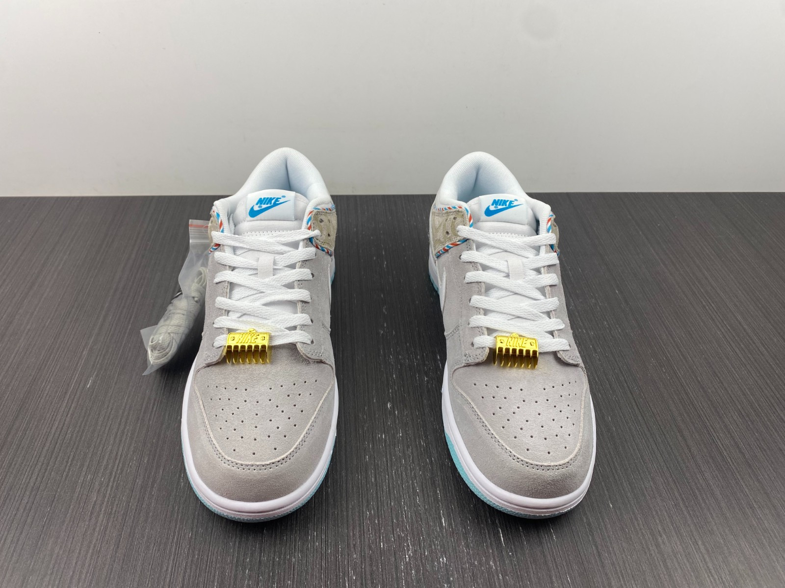 nike dunk low barbershop grey - dh7614-500
