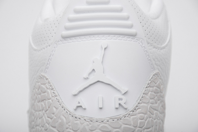 jordan 3 retro pure white (2018) 136064-111