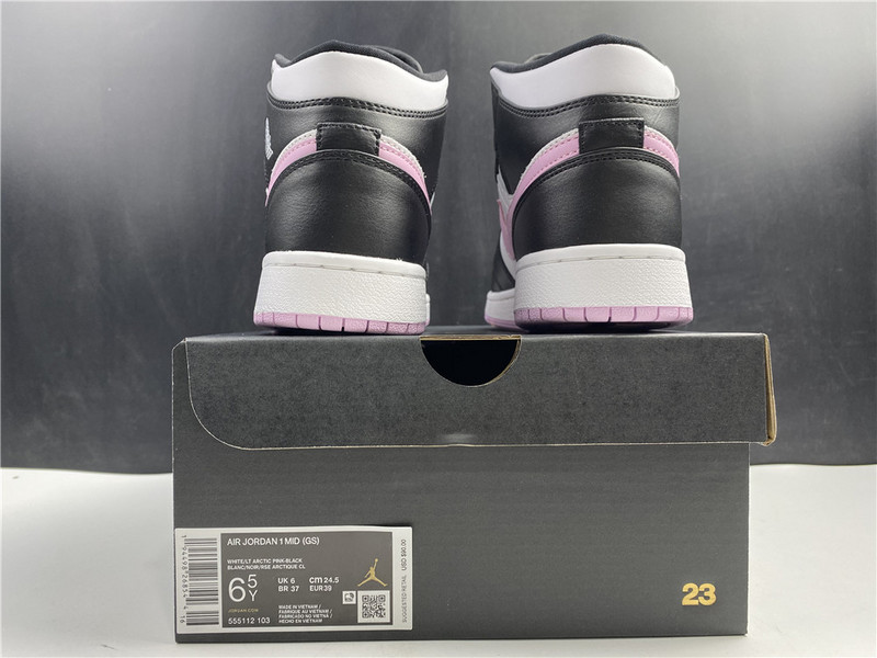 nike air jordan1 mid gs aj1 555112-103