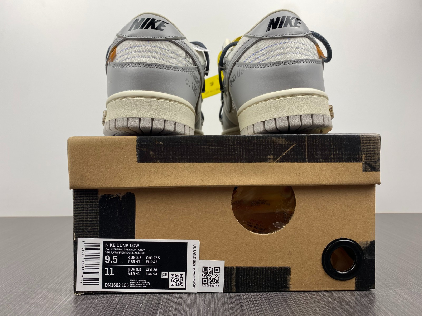 nike dunk low owt lot 41 - dm1602-105