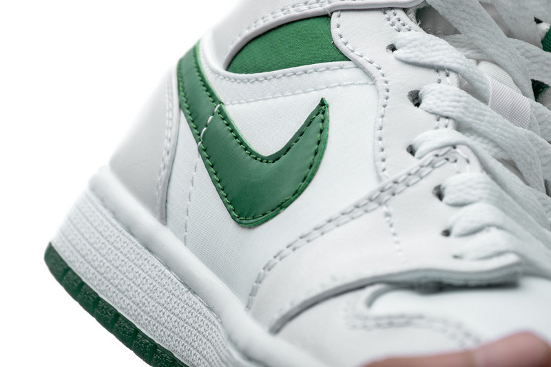 air jordan 1 mid white mystic green cd6759-103
