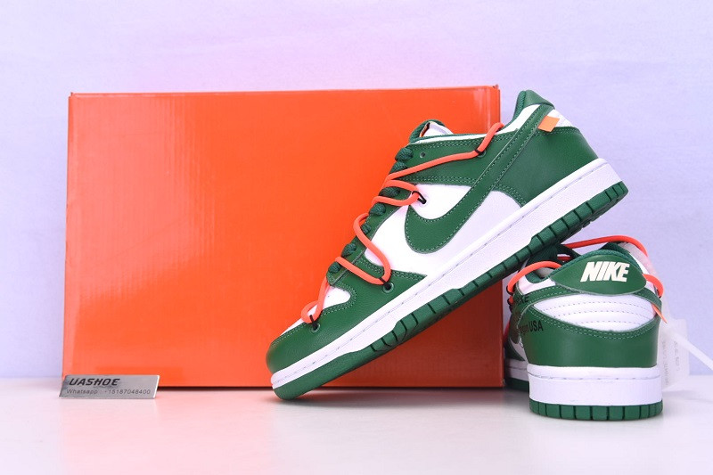 nike dunk low owt pine green ct0856-100
