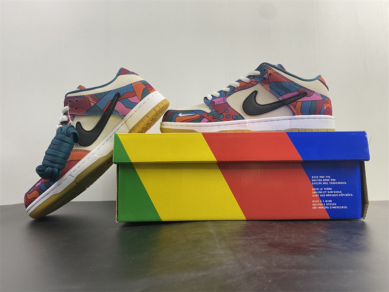 parra x dunk low pro sb 