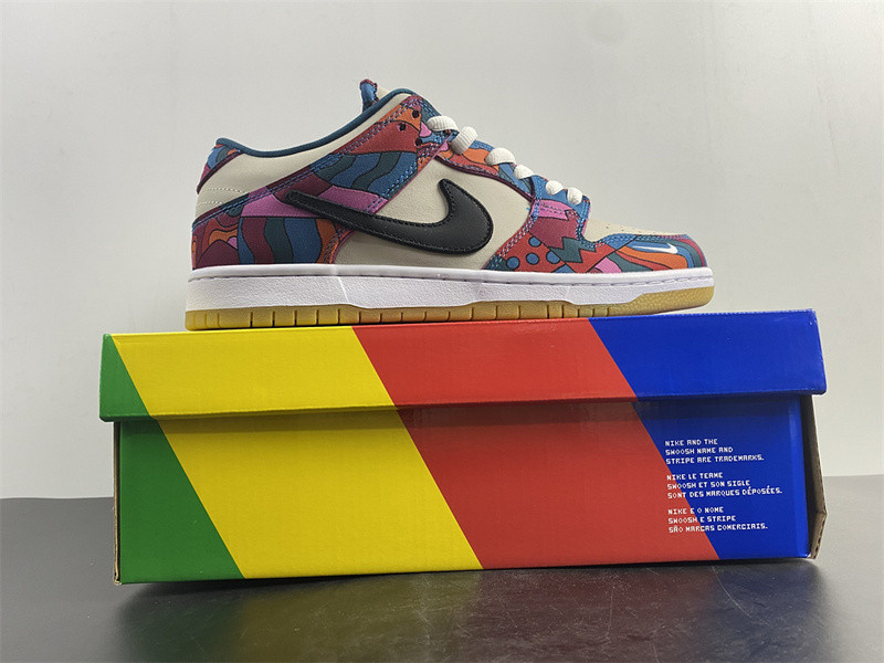 parra x dunk low pro sb 