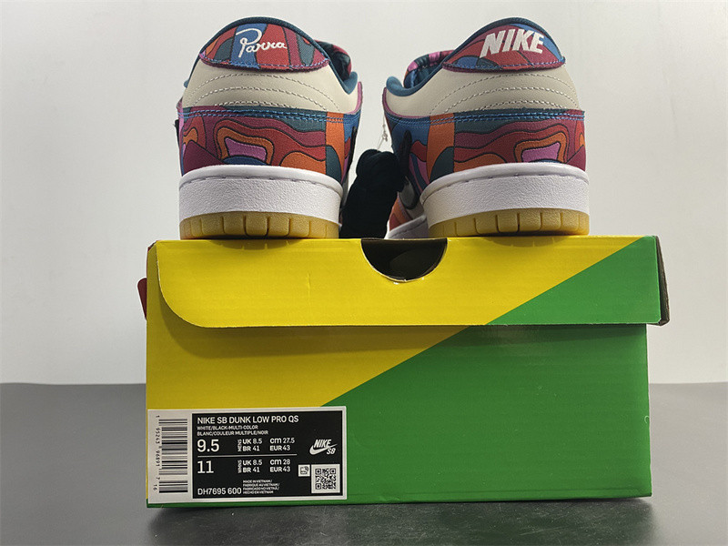 parra x dunk low pro sb 