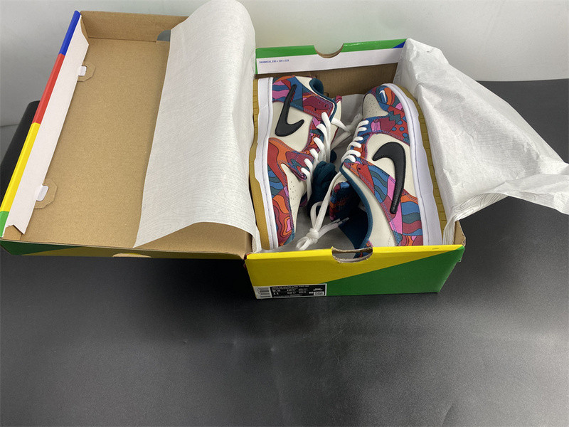 parra x dunk low pro sb 