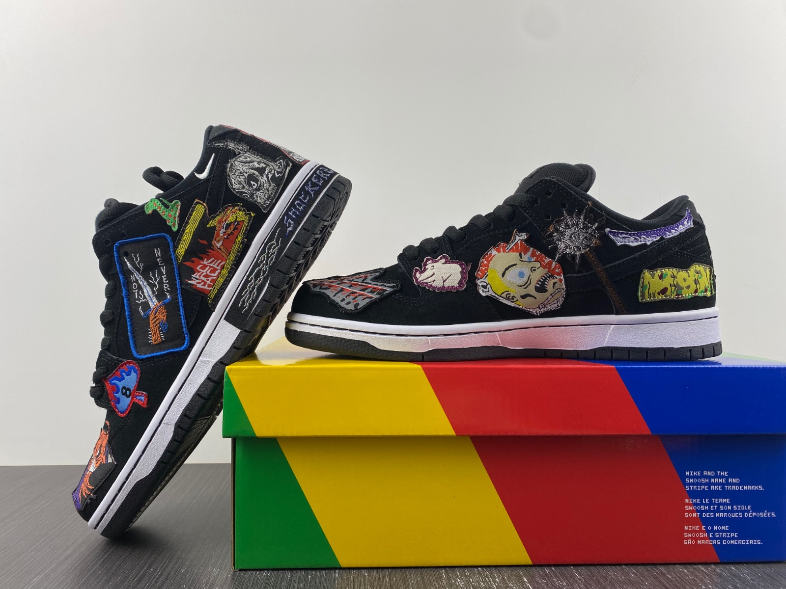nike sb dunk low neckface - dq4488-001