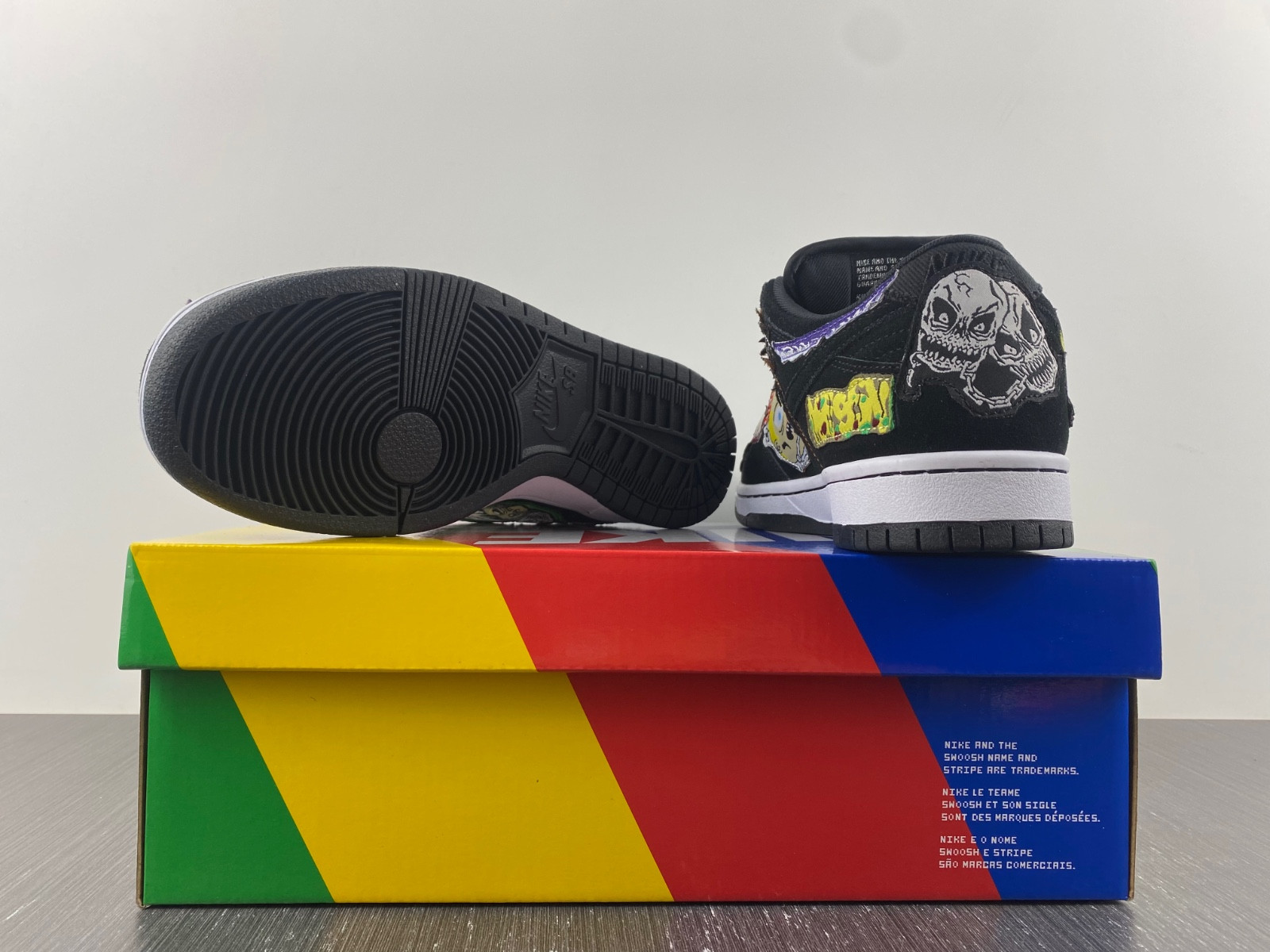 nike sb dunk low neckface - dq4488-001