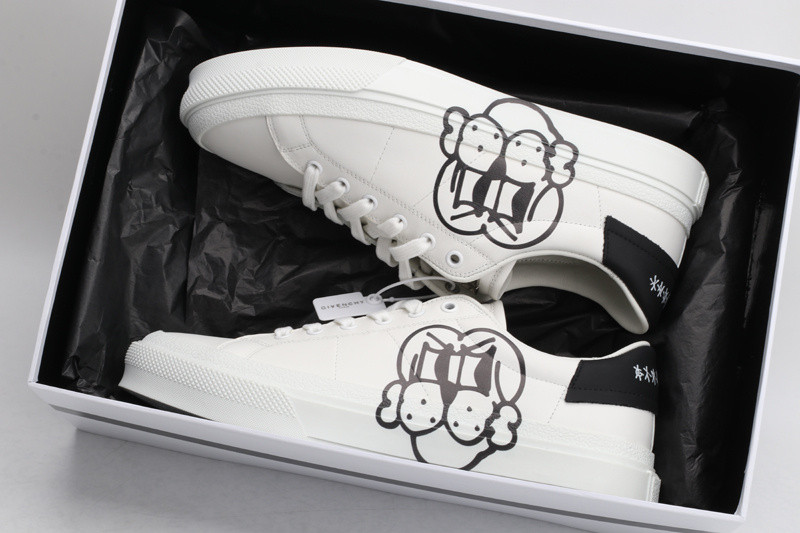 given sneakers