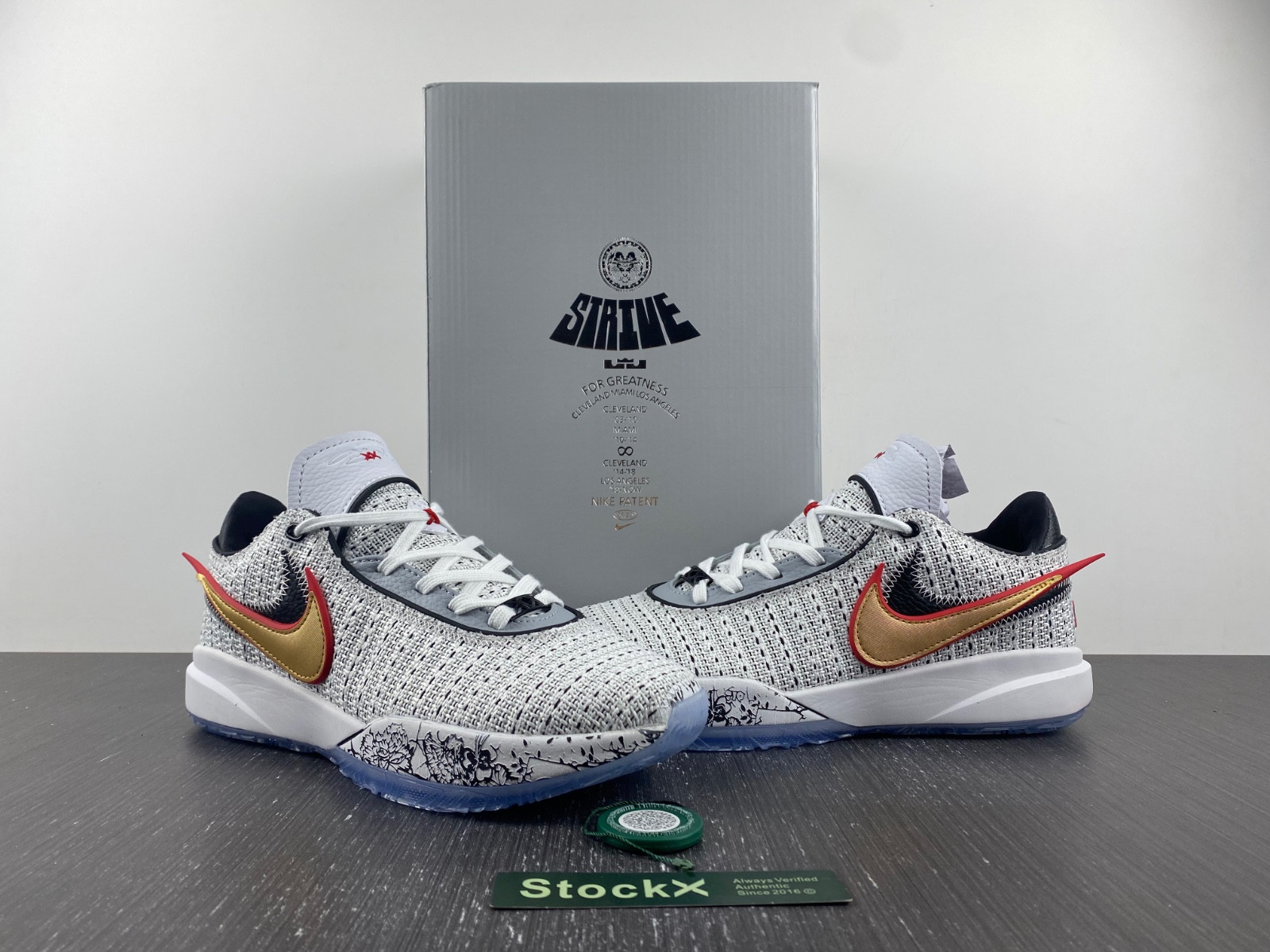 nike lebron 20 the debut dj5423-100