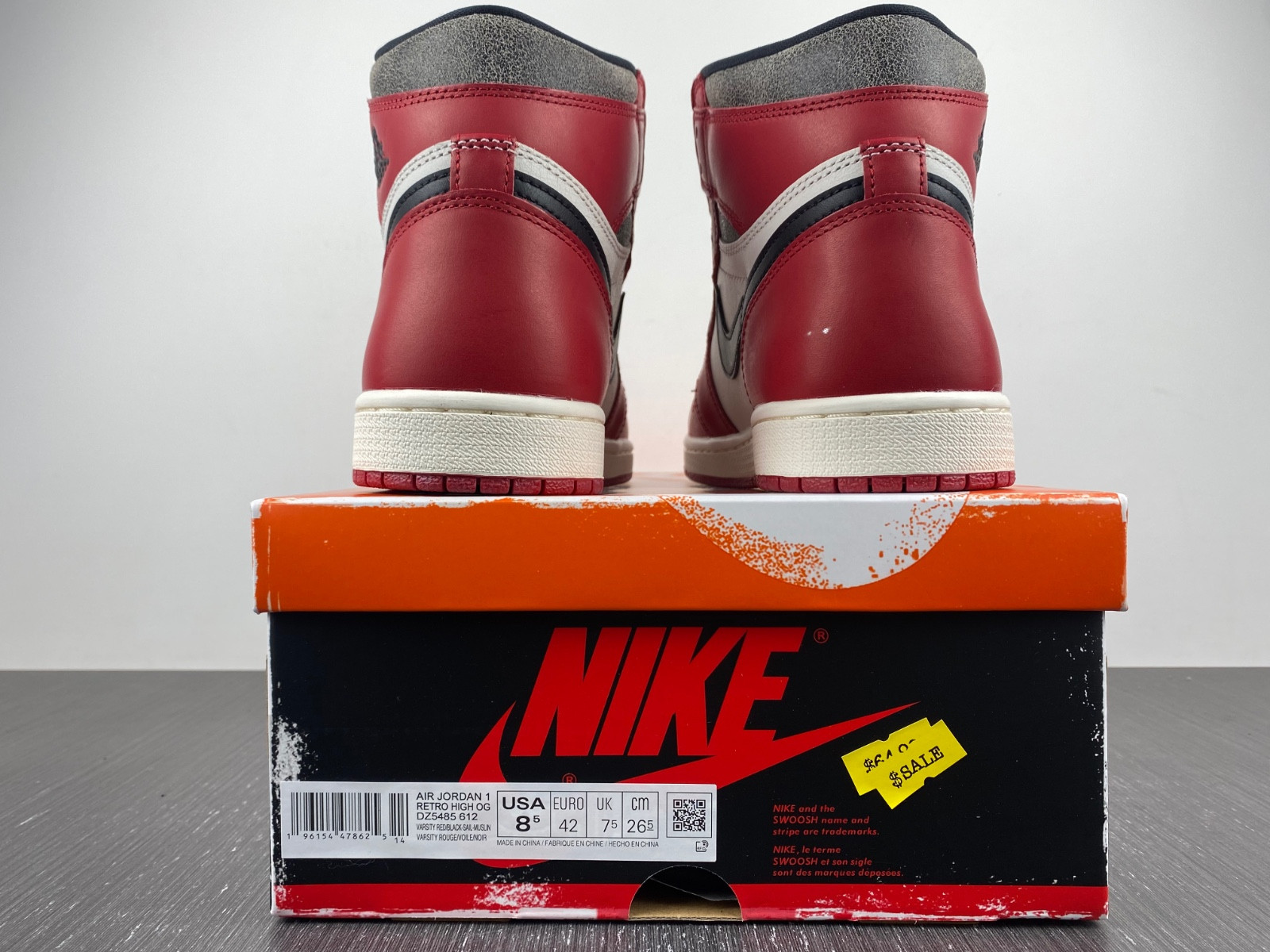 air jordan 1 lost and found dz5485-612