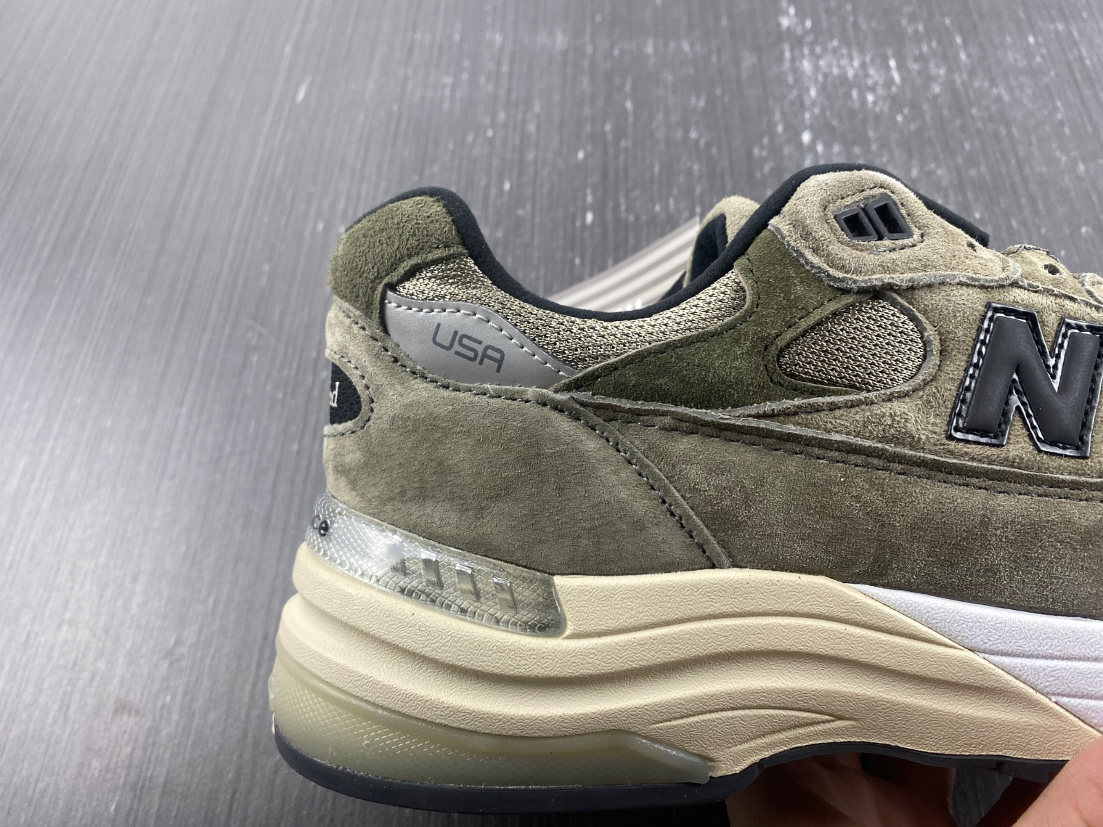 new balance 992 jjjjound grey - m992j2