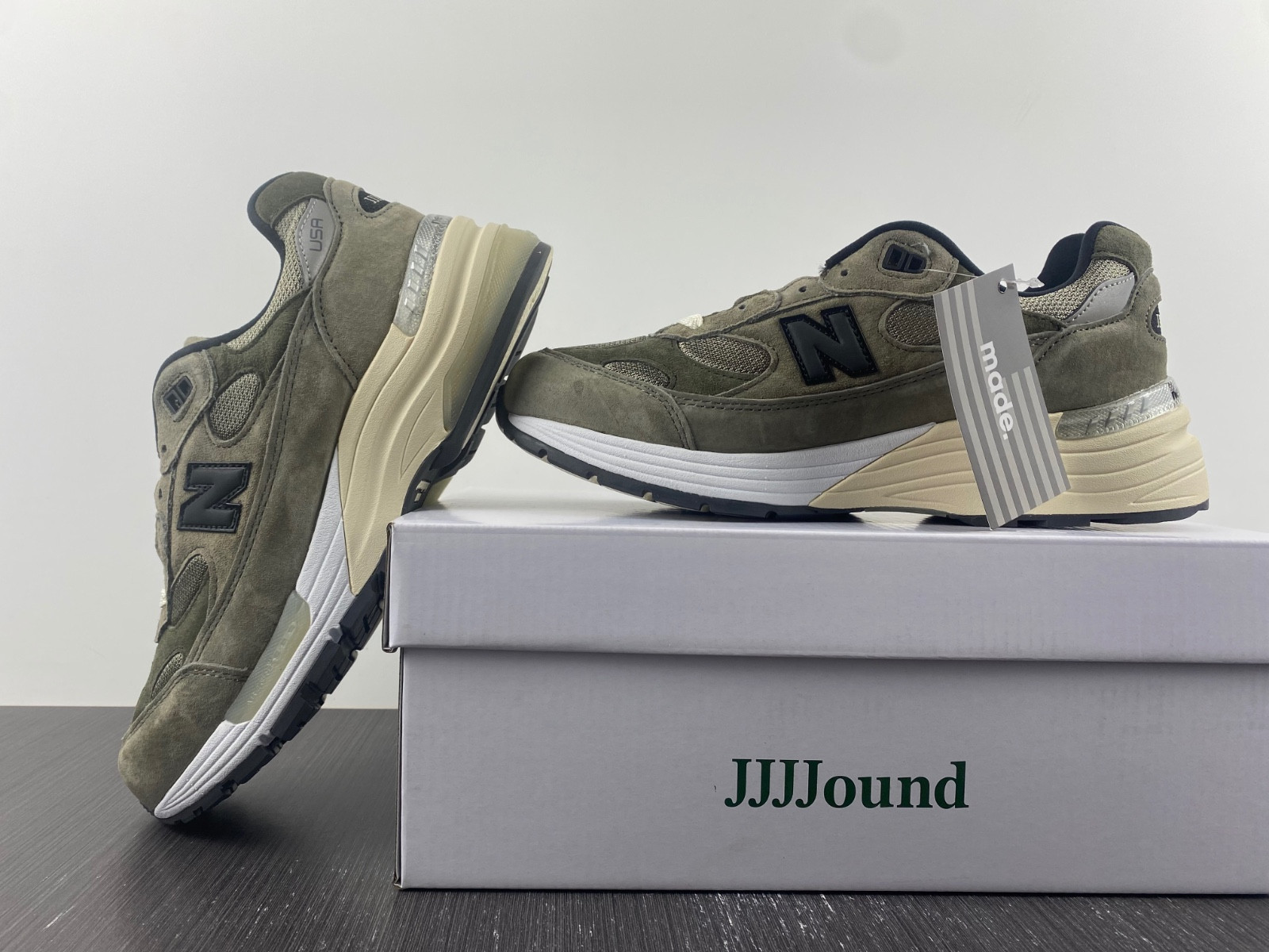 new balance 992 jjjjound grey - m992j2