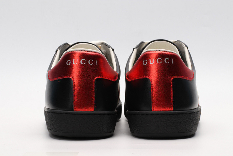 guci low-top sneaker black with G*u*i