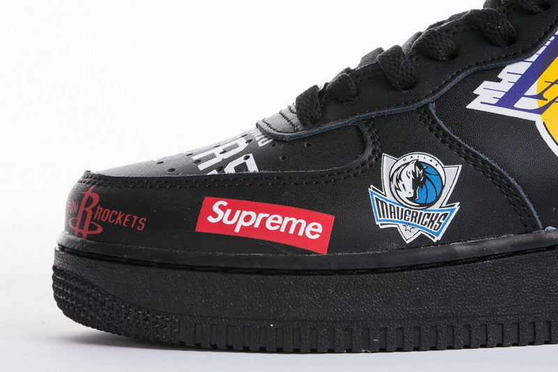 nike air force 1 mid nba black aq8017-001