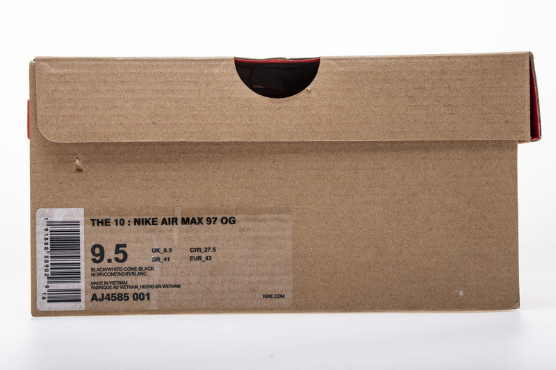 owt nike air max 97 black aj4585-001