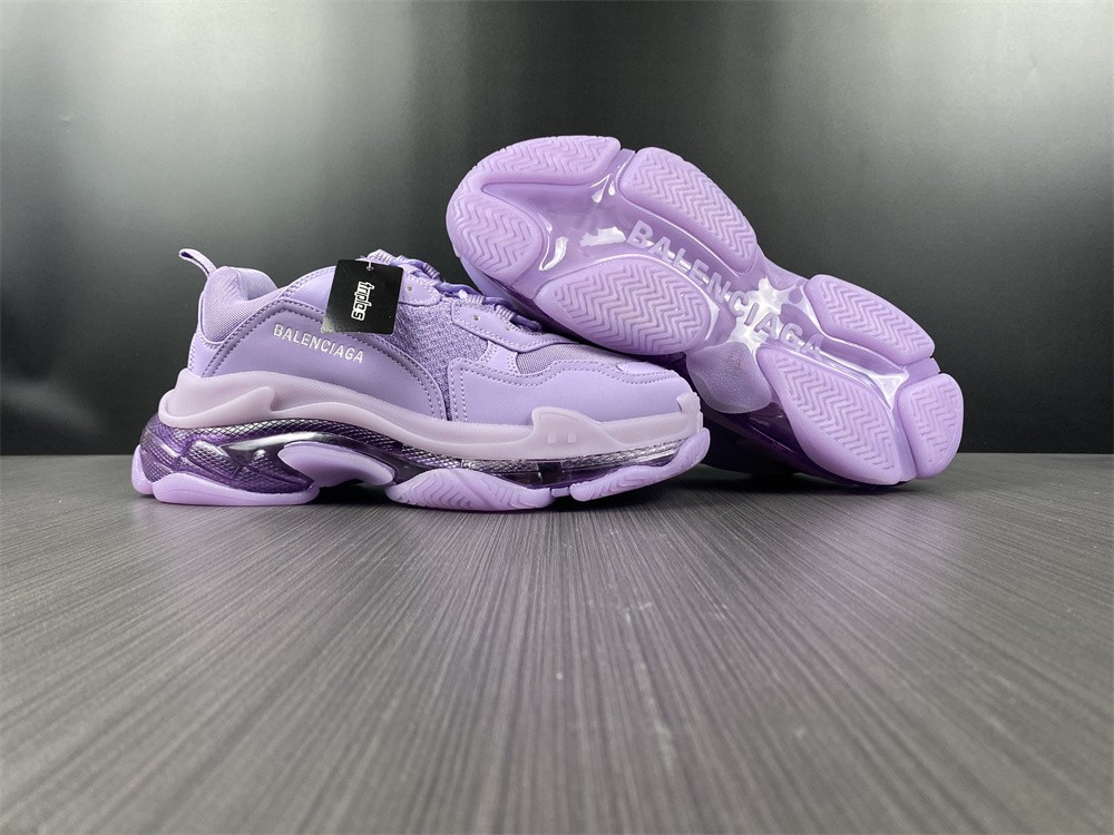 Ba*len*cia*ga triple s purple sneaker