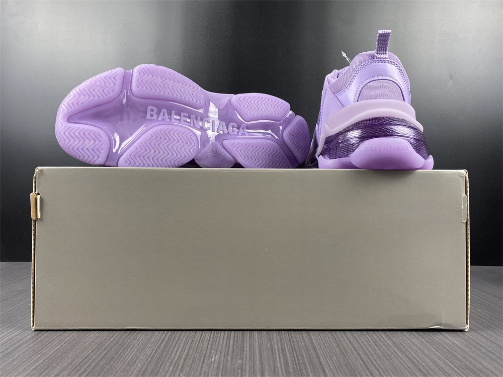 Ba*len*cia*ga triple s purple sneaker