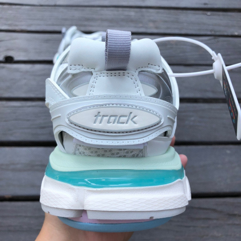 Ba*len*cia*ga 3.0 track trainer white blue pink