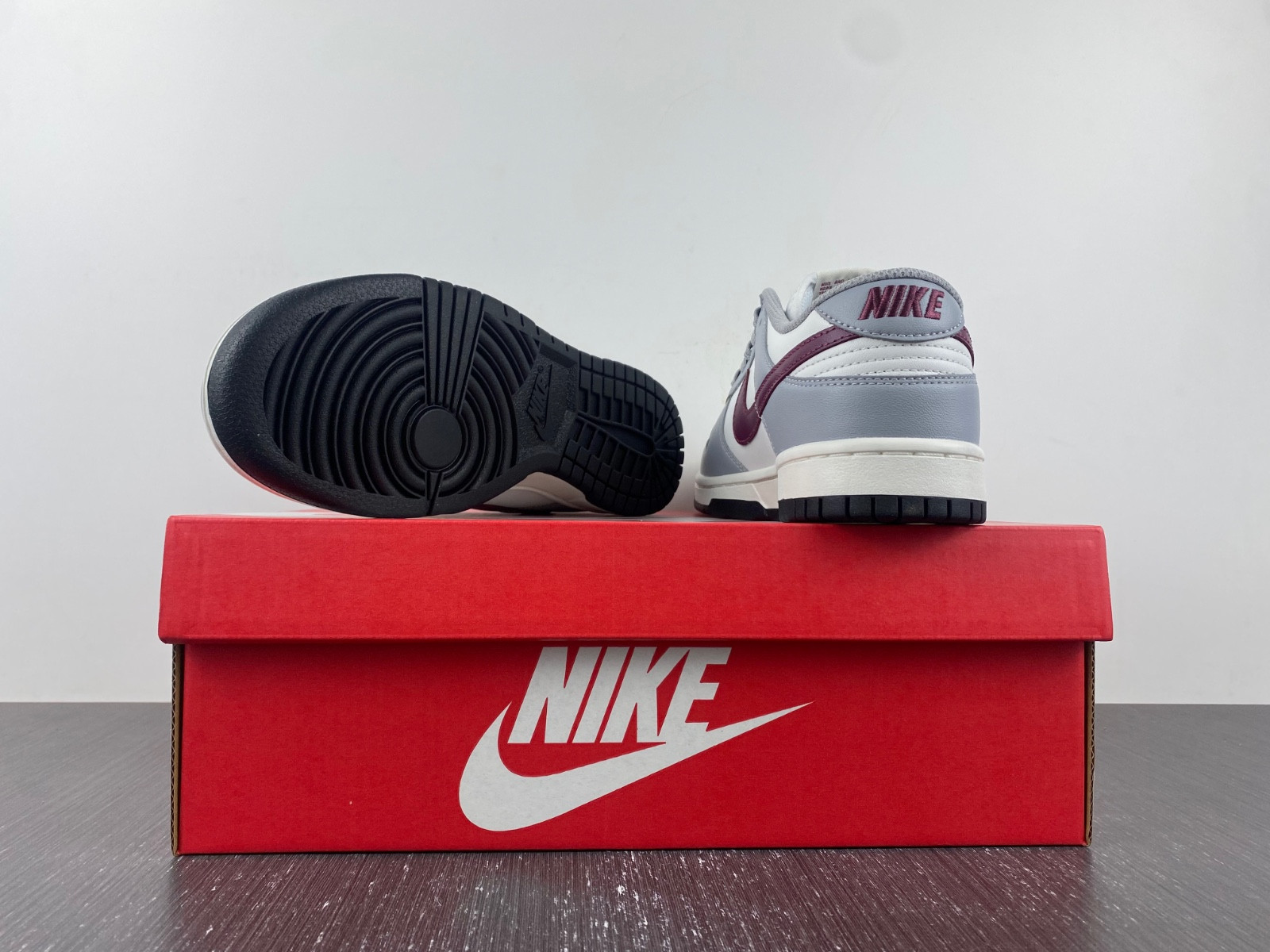 nike dunk low pale ivory redwood (women