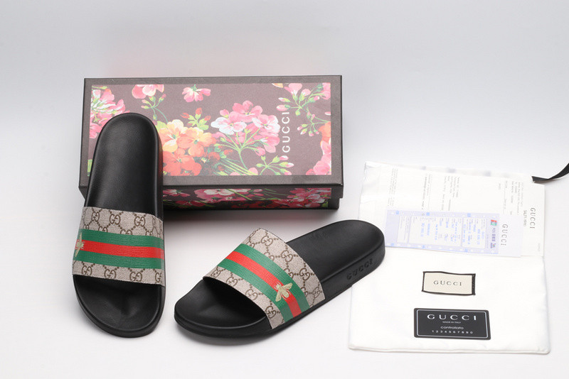G*u*i slides all black with "bee"