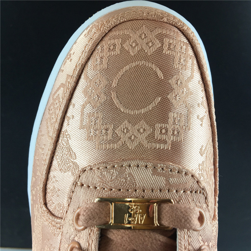 clot x nike air force 1 low rose gold cj5290-600