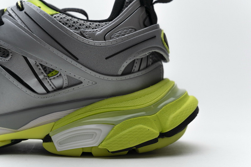 Ba*len*cia*ga track 3.0.silver green
