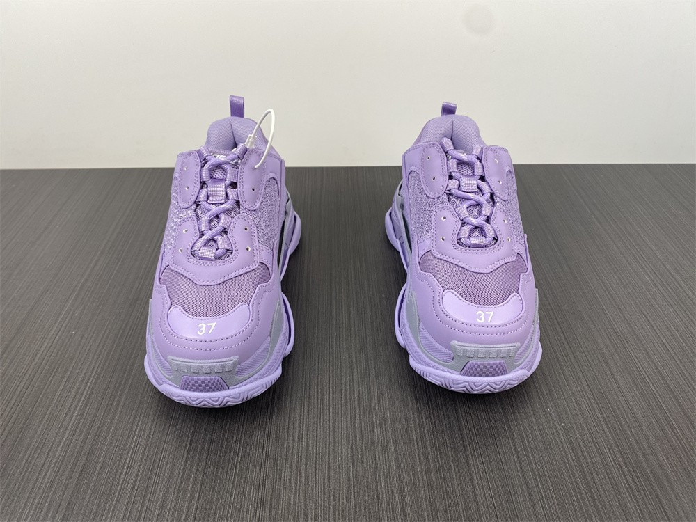 Ba*len*cia*ga triple s green purple 1.0 sneaker