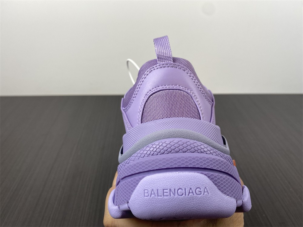 Ba*len*cia*ga triple s green purple 1.0 sneaker