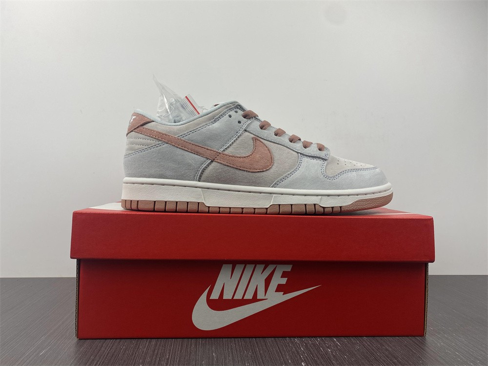 nike dunk low fossil rose - dh7577-001