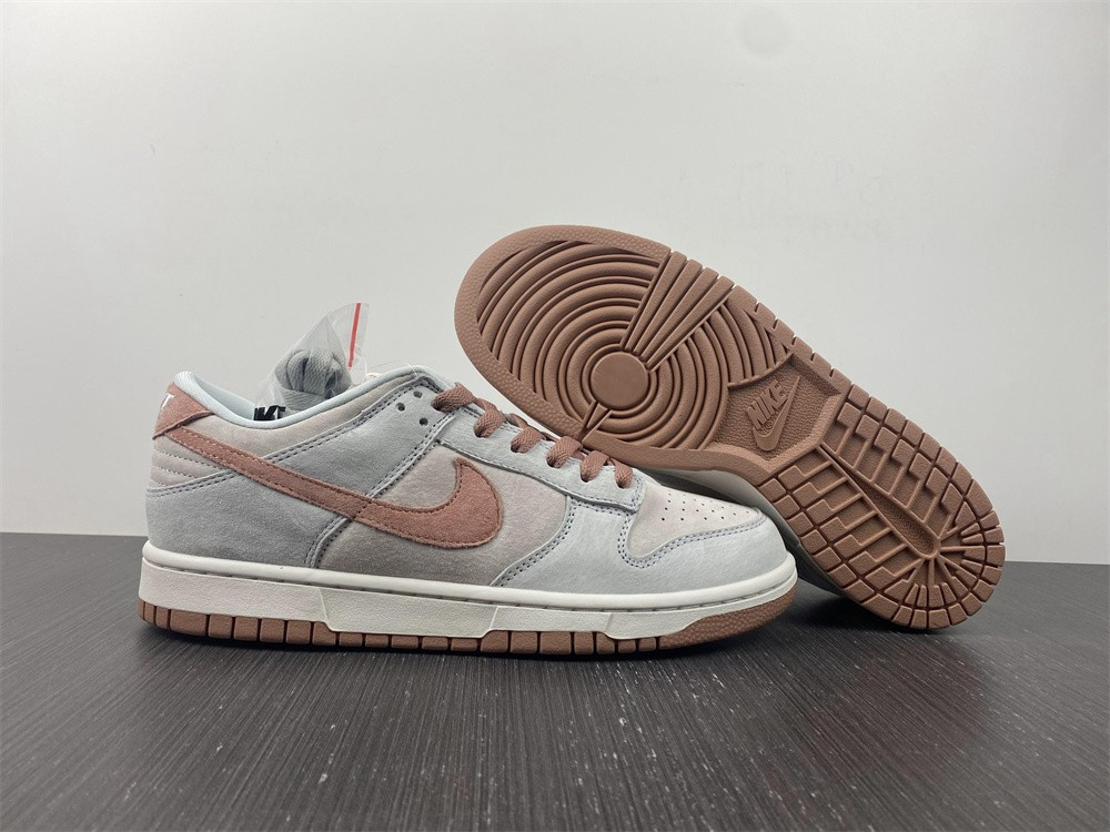 nike dunk low fossil rose - dh7577-001