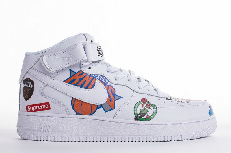 nike air force 1 mid nba white aq8017-100